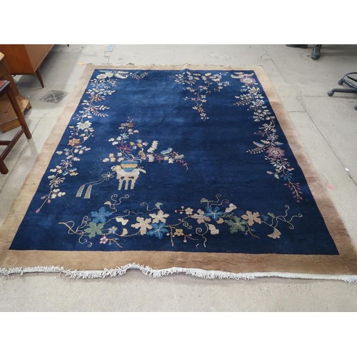 LARGE ORIENTAL RUG - 303CM X 243CM