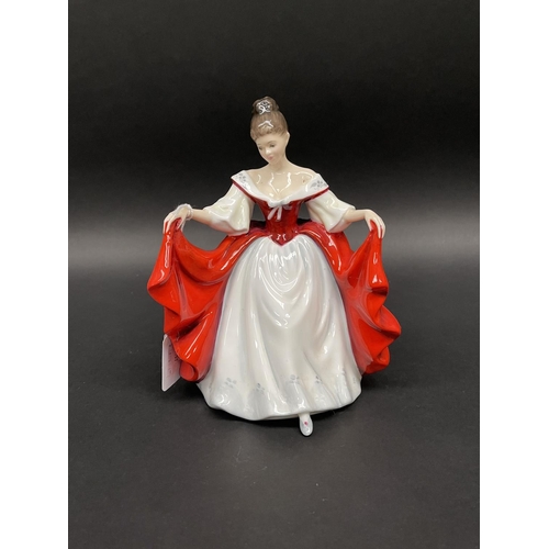 112 - Royal Doulton Sara, HN 2265, approx 20cm H