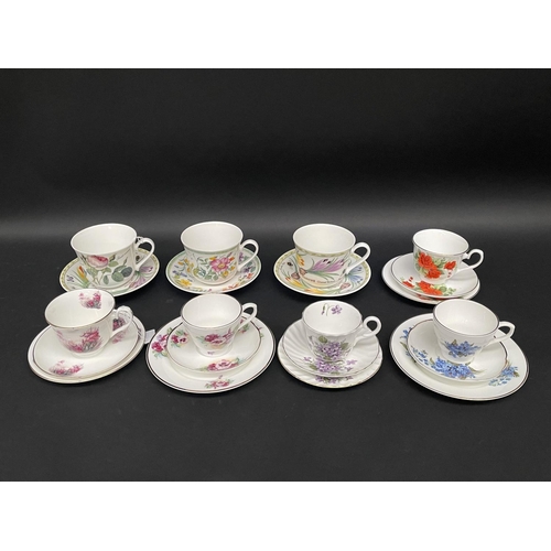 147 - Assortment of cups, saucer and plates along with Breakfast cups and saucers