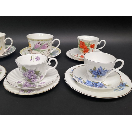 147 - Assortment of cups, saucer and plates along with Breakfast cups and saucers