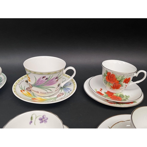 147 - Assortment of cups, saucer and plates along with Breakfast cups and saucers