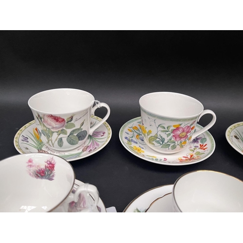 147 - Assortment of cups, saucer and plates along with Breakfast cups and saucers