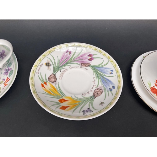 147 - Assortment of cups, saucer and plates along with Breakfast cups and saucers