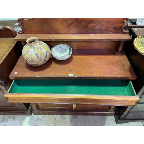 257 - Antique Victorian chiffonier, approx 152cm H x 122cm W x 51cm D