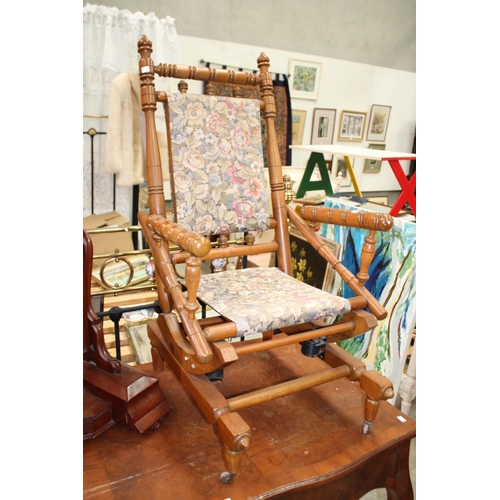 467 - Antique Dexter Rocking chair