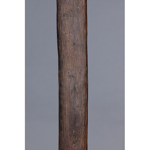 1261 - FINE EARLY MASSIVE CLUB, NORTHERN FLINDERS RANGES, SOUTH AUSTRALIA, Carved and engraved hardwood (wi... 