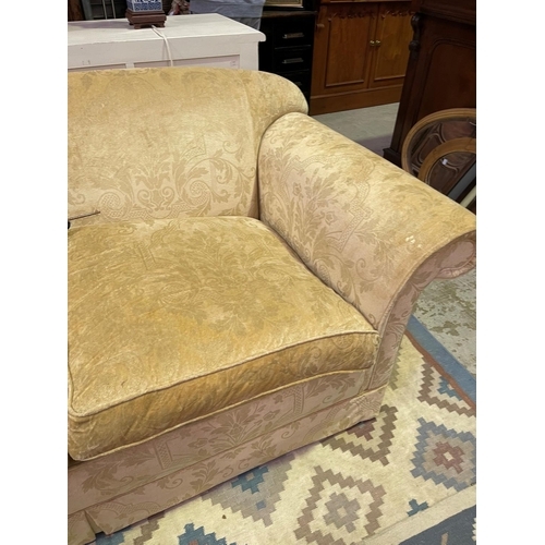 270 - Upholstered three seater couch, approx 192cm W