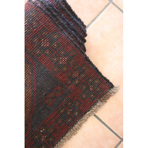 202 - Persian Baluchi carpet, approx 245cm x 69cm