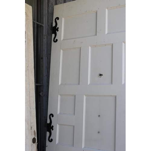 212 - Spanish style entrance door, approx 228cm H x 98cm W