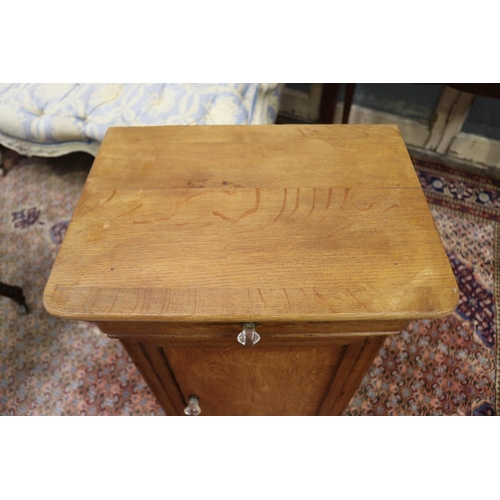 273 - French Louis Philippe nightstand, approx 77cm H x 45cm W x 33cm D
