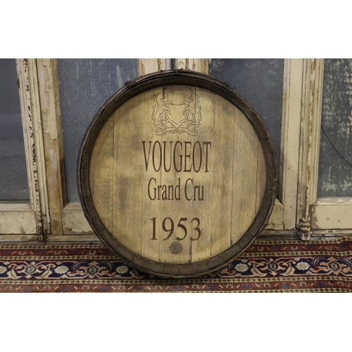 236 - Vintage French wooden barrel frontage 