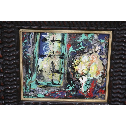 137 - Maximilian Feuerring (1896-1985) Australia, untitled, oil on board, signed lower left, approx 23.5cm... 