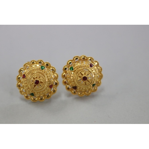 259 - Pair of impressive decorative earrings
