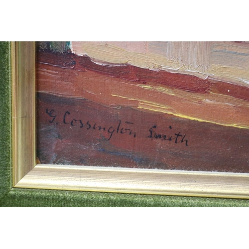58 - Grace Cossington Smith (1892-1984) Australia, At Hunters Hill, 1944, oil on board, signed lower left... 