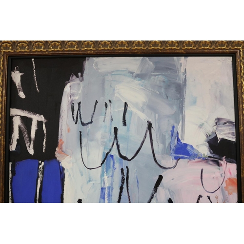 144 - Penelope Long, Channel, oil on canvas, signed and dated verso, 2006, approx 101cm x 75.5cm, Ex Wagne... 
