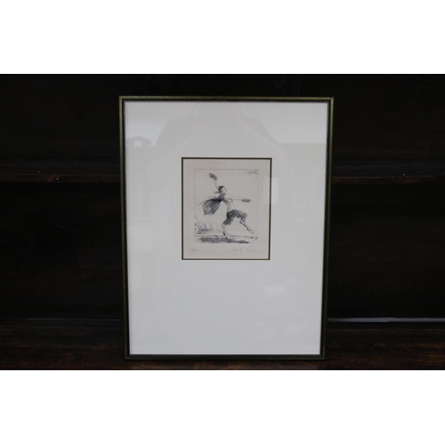 226 - Adrian George Feint (1894-1971) Australia, South Wind, etching, 21/50, titled lower right, approx 23... 