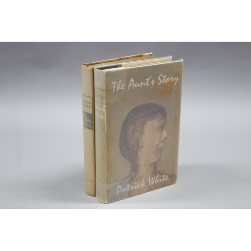 20 - Two early editions of 'The Aunt's Story by Patrick White. Wolf was a friend to the author and avid c... 