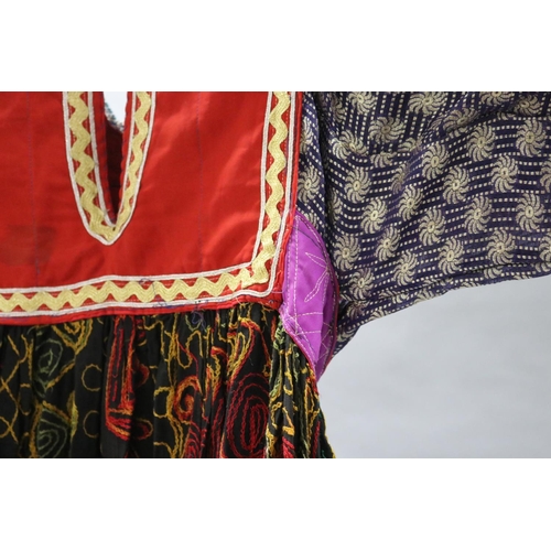 48 - Rajasthan dancing dress - traditional with elaborate bead work, purchased in India, these garments a... 