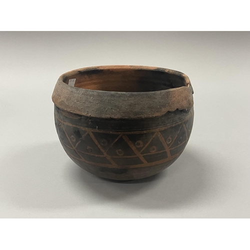 259 - Unknown maker- Terracotta cooking pot, approx 24cm Dia