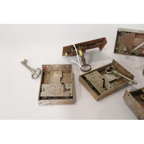 34 - Collection of antique and vintage locks and keys