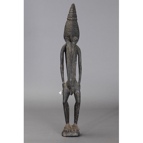 1132 - LARGE SEPIK FIGURE, PAPUA NEW GUINEA. Carved and engraved wood. Approx L63 x 10cm. PROVENANCE Ex Ech... 