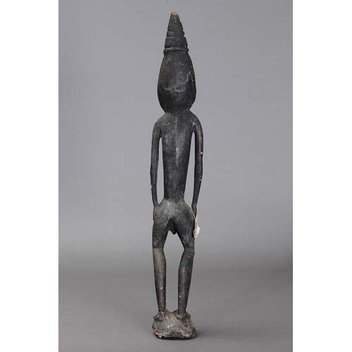 1132 - LARGE SEPIK FIGURE, PAPUA NEW GUINEA. Carved and engraved wood. Approx L63 x 10cm. PROVENANCE Ex Ech... 