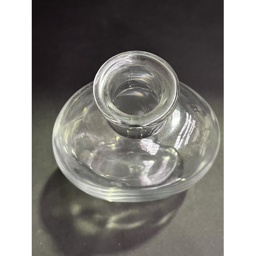 62 - Baccarat decanter, of ovoid shape, approx 25cm H