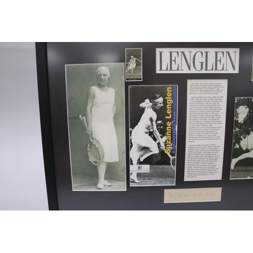 203 - Suzanne Rachel Flore Lenglen (France 24 May 1899 - 4 July 1938) was a French tennis player. She was ... 