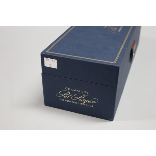 207 - Sir Winston Churchill Cuvee Pol Roger 2002 Champagne in fitted presentation case, ex Einfeld Collect... 