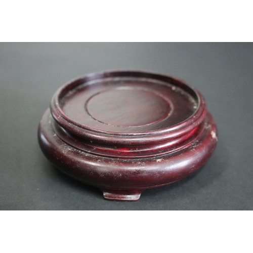 89 - SHOULD READ - Antique 18th/19th century Chinese porcelain bronze shape Flambé jar with applied bosse... 