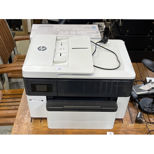 105 - HP office jet Pro 7740 multi function printer