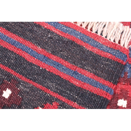 290 - Persian handmade wool Kilim carpet, approx 137cm x 230cm