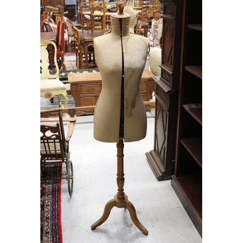 464 - Antique French mannequin, approx 157cm H