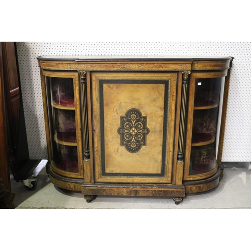 360 - Antique credenza, approx 106cm H x 147cm W x 41cm D