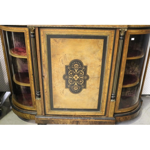 360 - Antique credenza, approx 106cm H x 147cm W x 41cm D