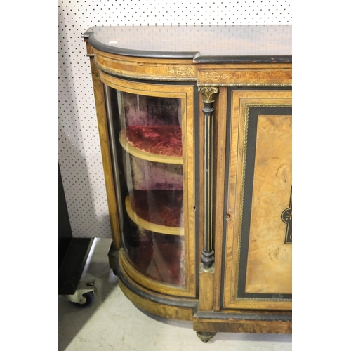 360 - Antique credenza, approx 106cm H x 147cm W x 41cm D