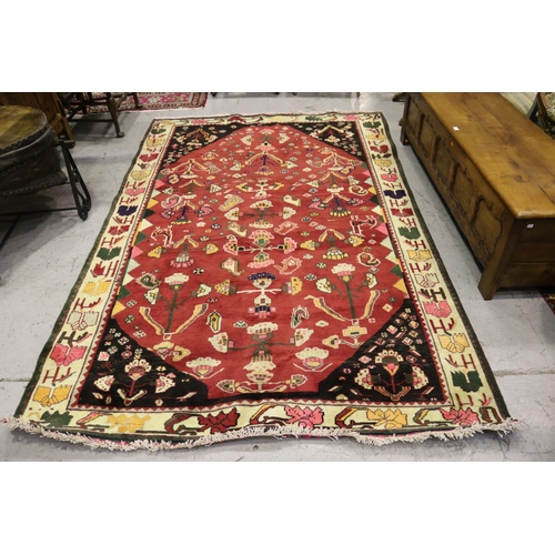 529 - Hand knotted wool carpet, approx 300cm x 194cm