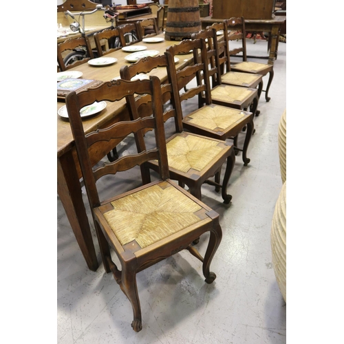 183 - Set of twelve French Louis XV style dining chairs (12)