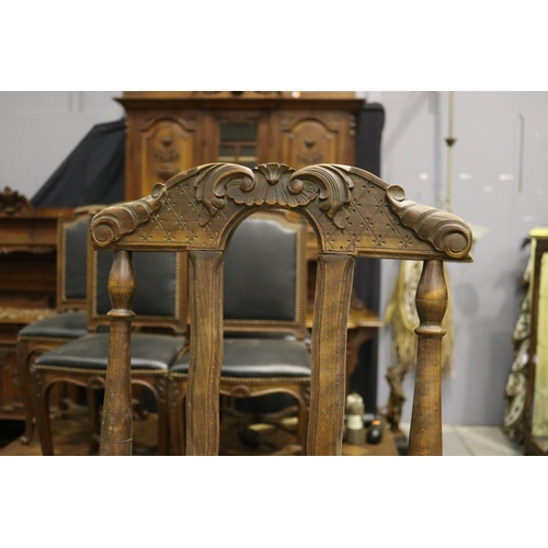 368 - Matched set of ten French Louis XV style chairs, six and four (10)