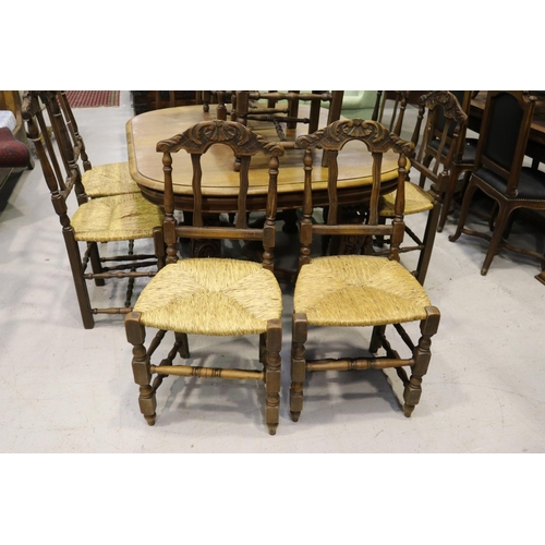 368 - Matched set of ten French Louis XV style chairs, six and four (10)