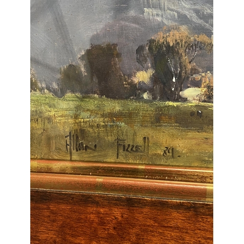 1323 - Allan Fizzell (1944-2020) Australia, Glen Alice Morning, oil on board, signed and dated lower left (... 