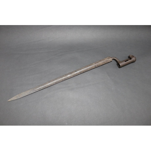 20 - Austrian Model 1849 bayonet but 730mm overall length. A good example in reasonable condition.