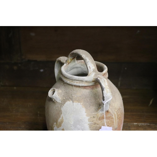 17 - French stoneware vessel, approx 27cm H