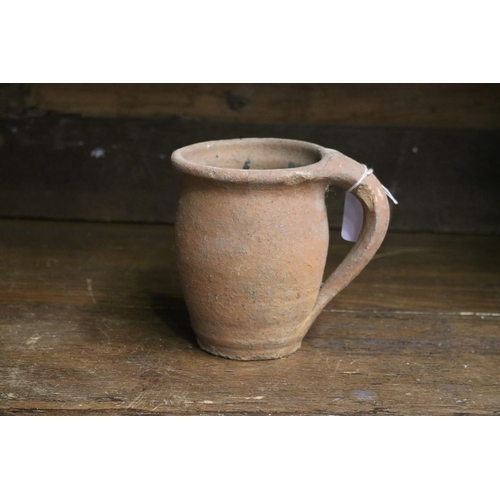 18 - French stoneware jug, approx 13cm H