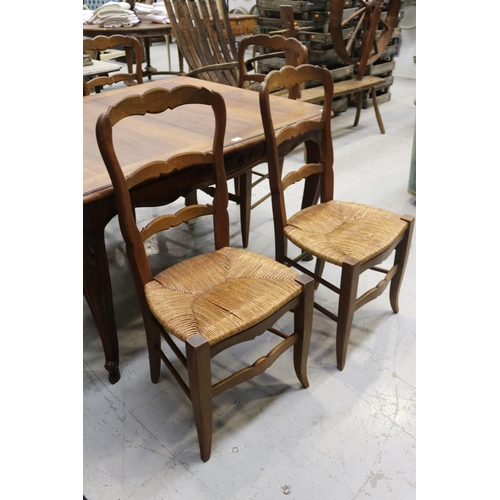 72 - Set of six French Louis XV style dining chairs (6)