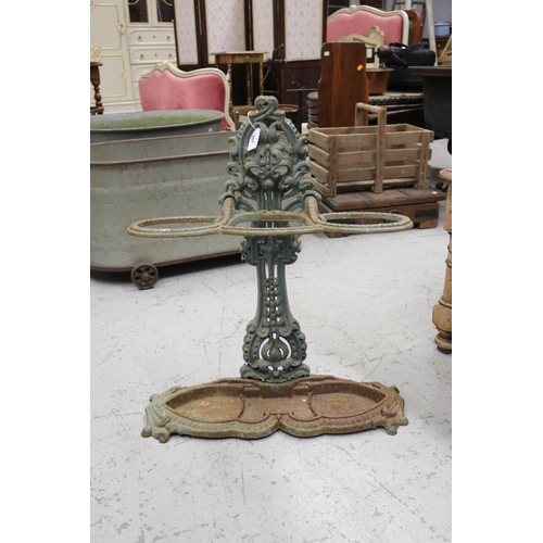 287 - Antique French umbrella stand, approx 63cm H