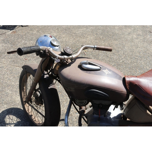 24 - Motoconfort U46C 125cc motorcycle in untouched condition, unknown working order