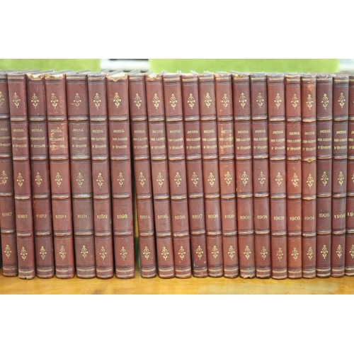 178 - Thirty French books, Journal Des Caisses D'Epargne, 1882-1911 Vol 2 (30)