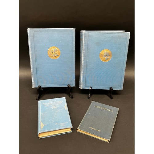 34 - Four books - Story of The Southern Cross Trans-Pacific Flight, 1928 by C.E Kingsford-Smith and C.T.P... 