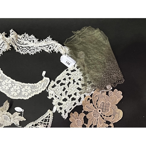 214 - Assortment of  lace etc (No measurements for this lot) (8)